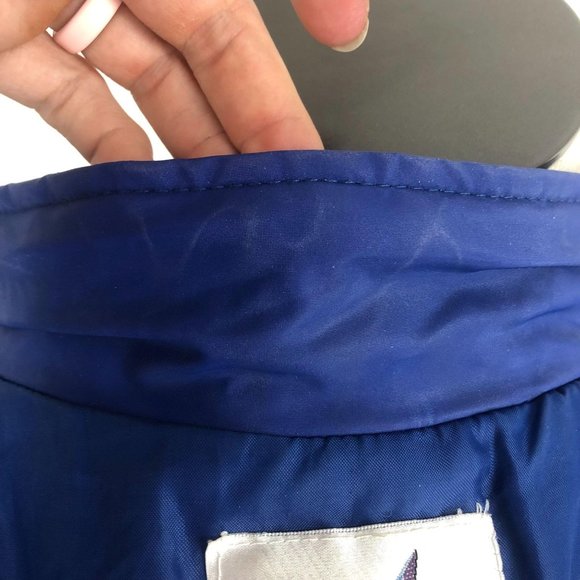 Highway Sport VTG Women's Size Medium Blue Full Zip Vest Sleeveless Pockets - Picture 6 of 9